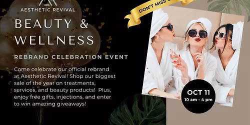 Aesthetic Revival- Rebrand Celebration Party