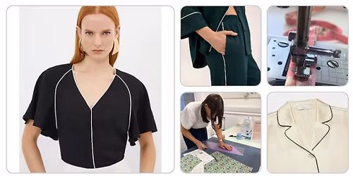 Mini Masterclass- Piping Garments\/bags\/interiors