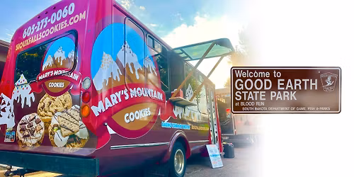 Mary\u2019s Mountain Cookie Bus Stop @ Good Earth State Park