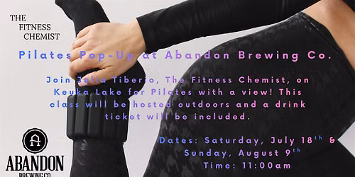 Pilates Pop-Up at Abandon Brewing Co.
