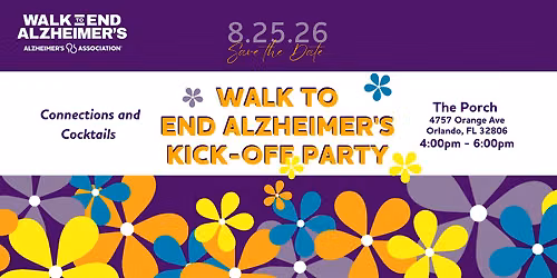 Walk to End Alzheimer's Kick-Off Party