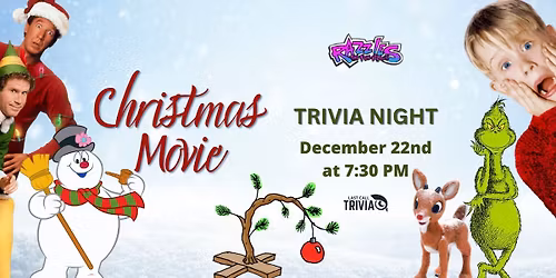 Holiday Movie Themed Trivia at Razzles 7:30PM to 9:30PM