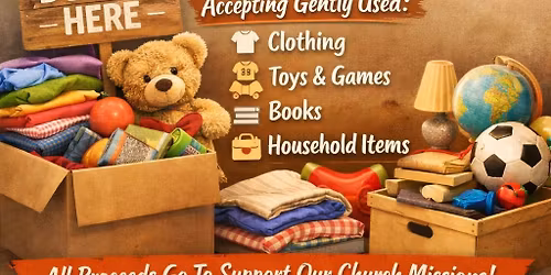 Community Presbyterian Church Rummage Sale