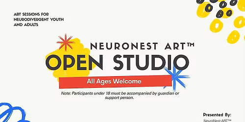 Sensory-Friendly Studio for Neurodivergent Adults\/Youth | NeuroNest ART\u2122