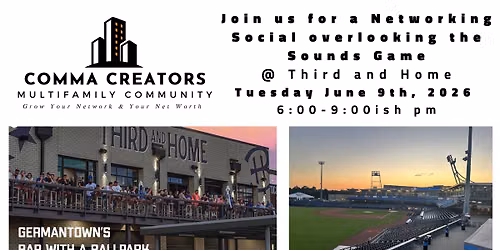 Comma Creators Nashville Multifamily June Social Meetup 