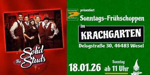 Fr\u00fchschoppen mit Livemusik von The Solid Studs