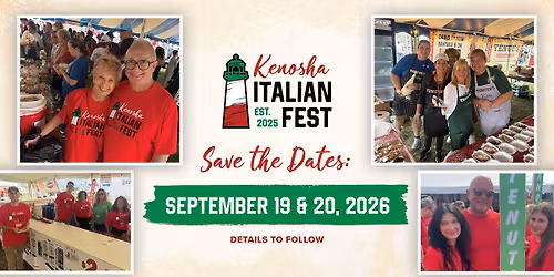 Kenosha Italian Fest | September 19 & 20, 2026