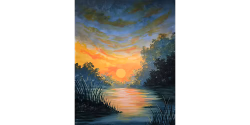 Sunset Symphony  - Paint and Sip in Norfolk | Classpop!\u2122