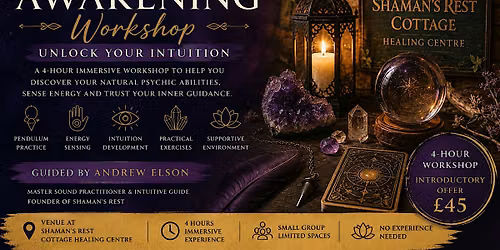 Psychic Awakening Workshop \u2013 Unlock Your Intuition
