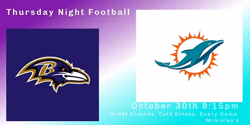 Ravens vs Miami TNF