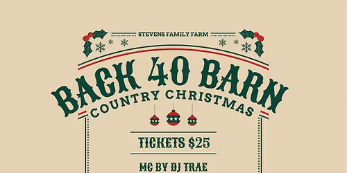 Back 40 Barn Country Christmas 
