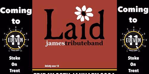Laid a tribute to James live at Eleven Stoke