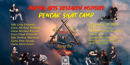 1st Annual Pencak Silat Training Camp