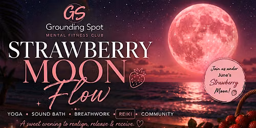 Full Moon Yoga: Strawberry Moon