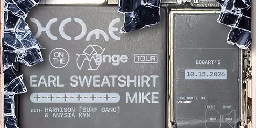 Earl Sweatshirt & MIKE: Home on the Range Tour 2026