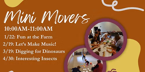 Mini Movers March- Digging for Dinosaurs