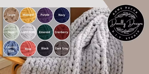 Chunky Knit Blanket Class 