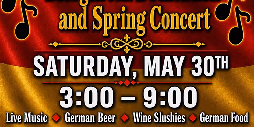Biergarten Dedication and Spring Concert