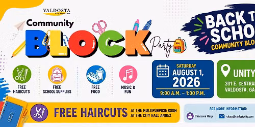 8th Annual Back to School Community Block Party