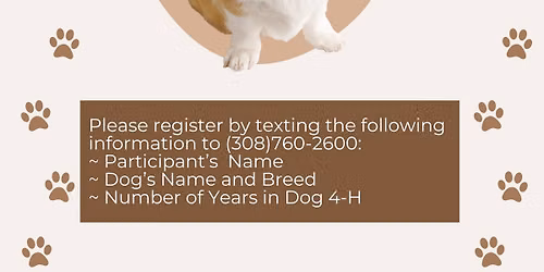 Campbell County 4-H Dog Showmanship Clinic