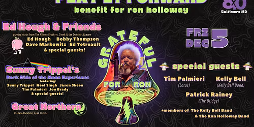 Play it Forward - A Benefit for Ron Holloway w\/ Ed Hough & Friends, Sunny Trippel's Dark Side of the Moon Experience and Great Northern