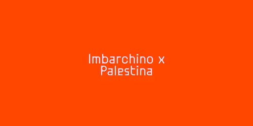 Imbarchino x Palestina