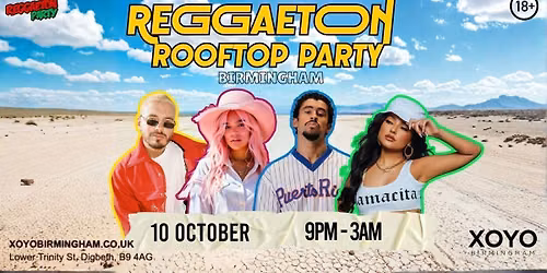 Reggaeton Rooftop Party (Birmingham)