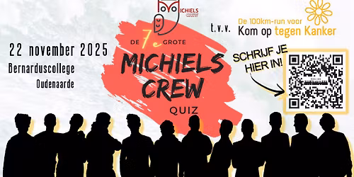 De 7e Grote Michiels Crew Quiz - UITVERKOCHT
