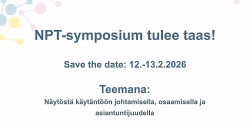 VII Terveysalan kansallinen NPT-symposium 12.-13.2.2026