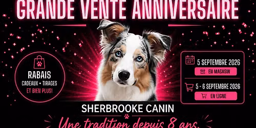 Grande Vente Anniversaire \u2013 Une tradition depuis 8 ans