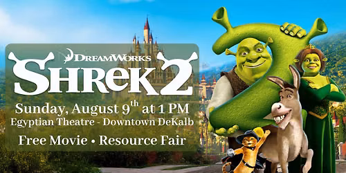 Free Back to School Movie & Resource Fair: Shrek 2