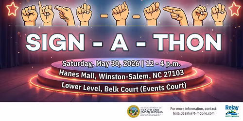 Sign-a-Thon at Hanes Mall