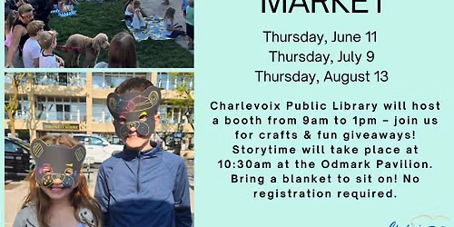 CPL at the Charlevoix Farmers Market