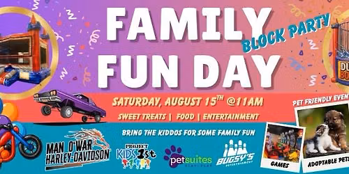 Family Fun Day- Block Party 