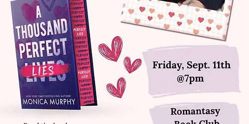 Romantasy Book Club Virtual Q&A with Monica Murphy