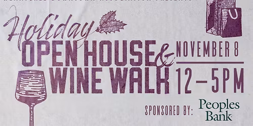 Holiday Open House & Wine Walk