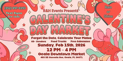 Galentine's Day Market! Fun Craft Fair For Everyone!