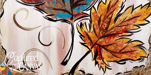Fall Leaves Paint & Sip Party!