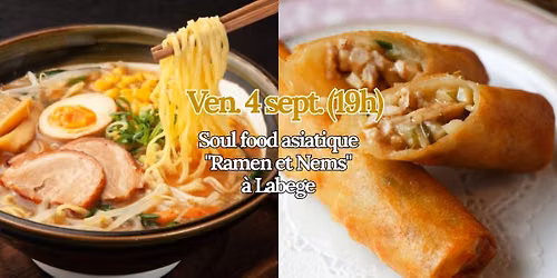 Labège: Atelier Ramen et Nems et Voyage au Japon