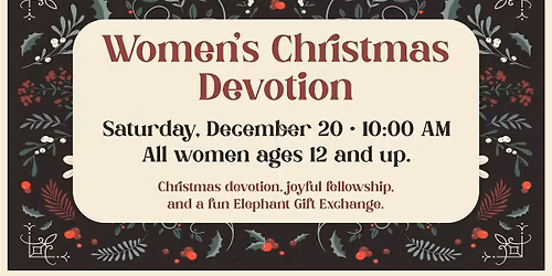 Women\u2019s Christmas Devotion