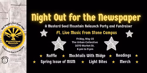Mustard Seed Mountain Relaunch Party 