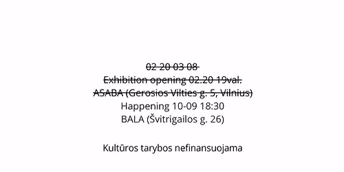 Spalio 9 d. 18:30 BALA meno erdv\u0117je Pavel Pavel atidarys \u201eLagamin\u0105 nr. 4\u201c