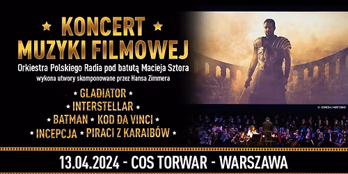 Warszawa: Koncert Muzyki Filmowej z utworami Hansa Zimmera - Warszawa