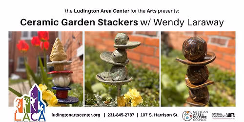 Ceramic Garden Stackers w\/ Wendy Laraway