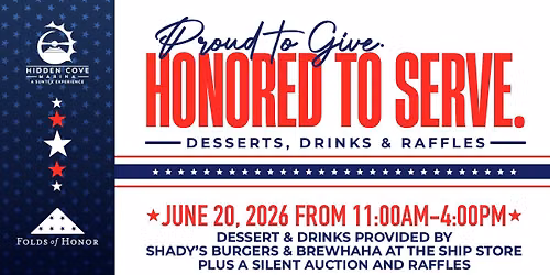 FOLDS OF HONOR DAY!