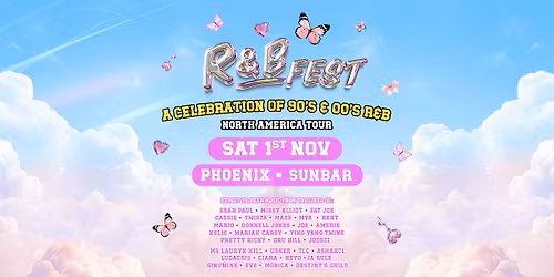 R&B Fest Is Coming To Phoenix!