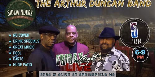Friday Night LIVE w\/ The Arthur Duncan Band