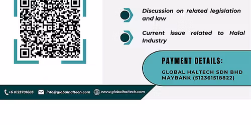 Halal Competency Training