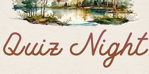 Charity Quiz in aid of The Canal & River Rrust