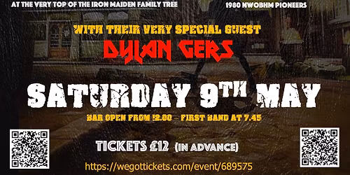 GYPSY'S KISS + RHABSTALLION + DYLAN GERS